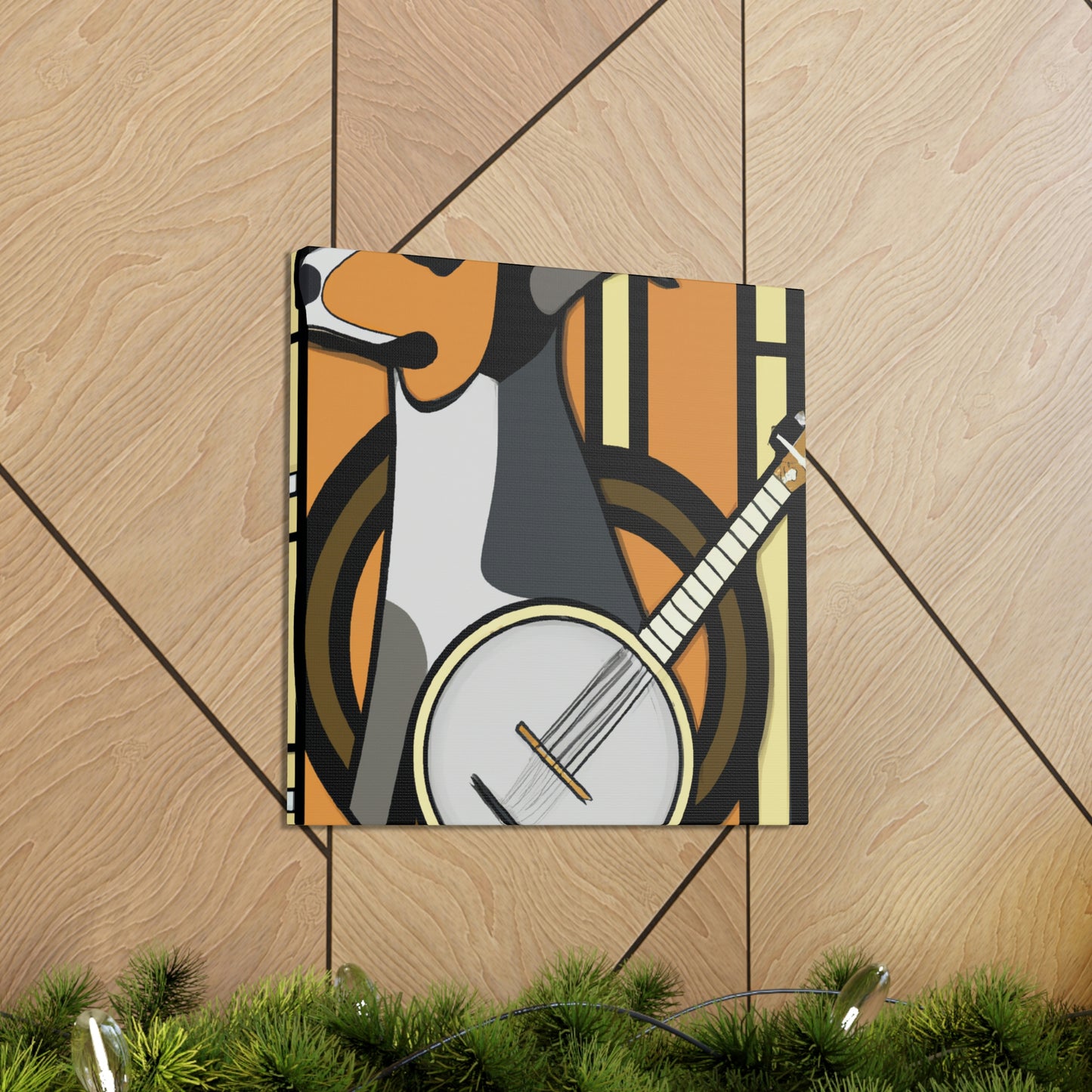 "Banjo of Swingtime" - Canvas