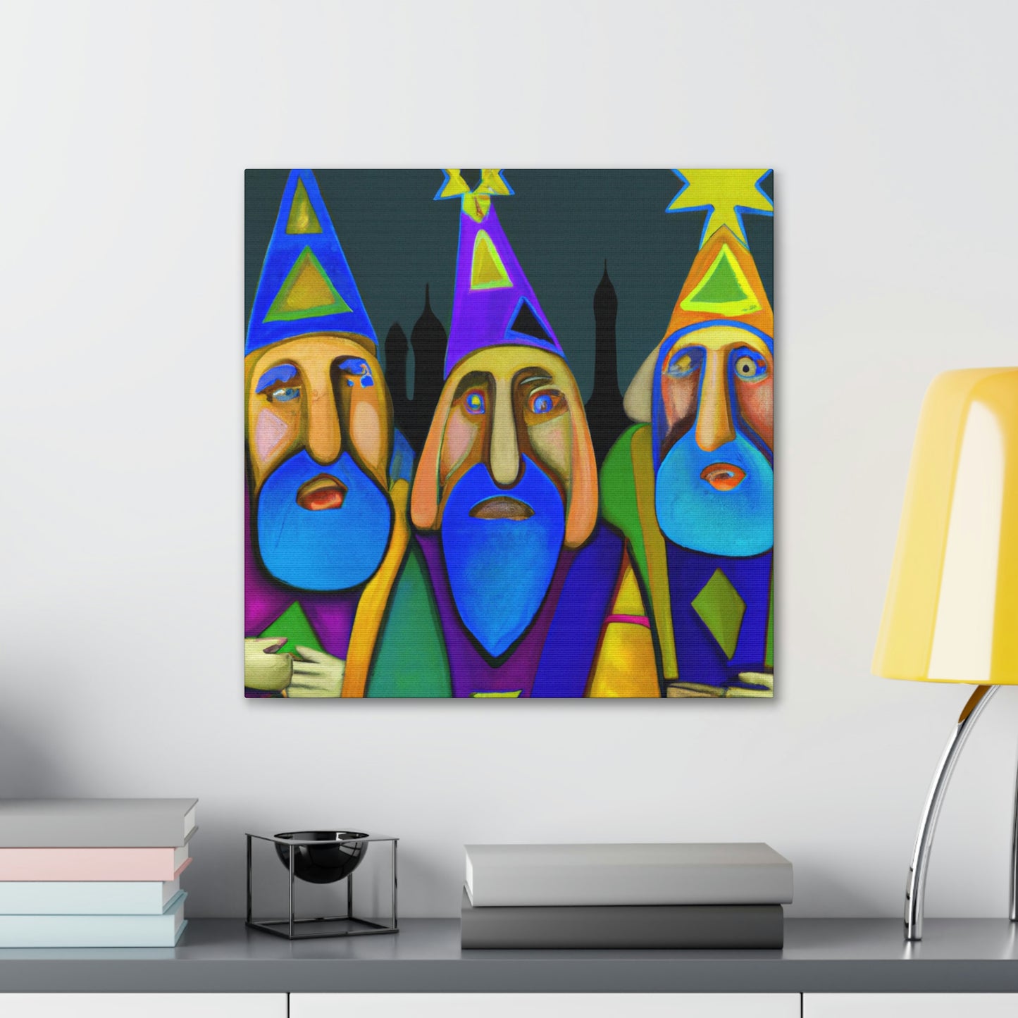 Wise Men of Gold - Canvas