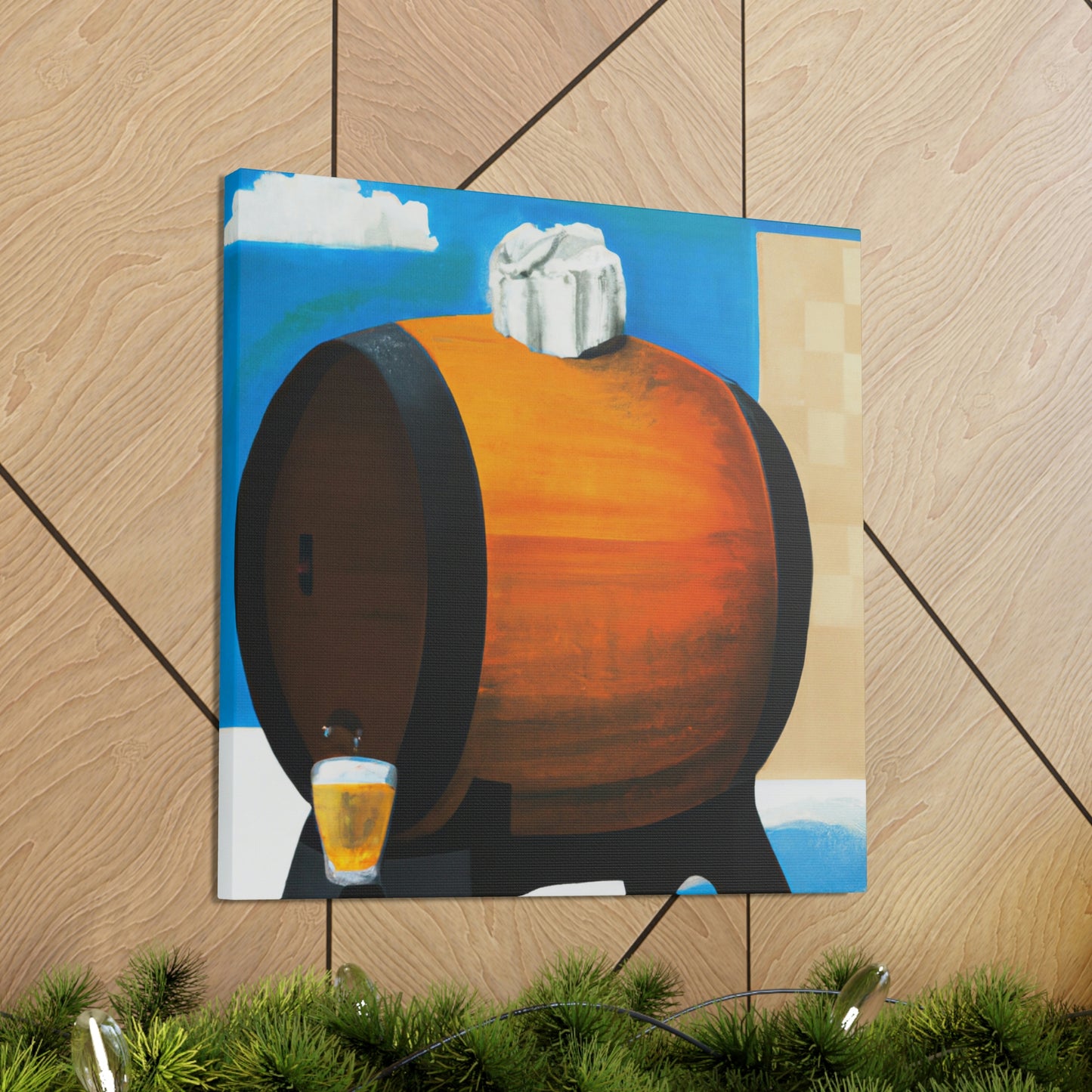 Whiskey Barrell Dreaming - Canvas