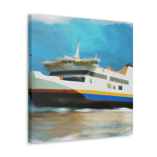 "Ferry on a Journey" - Canvas