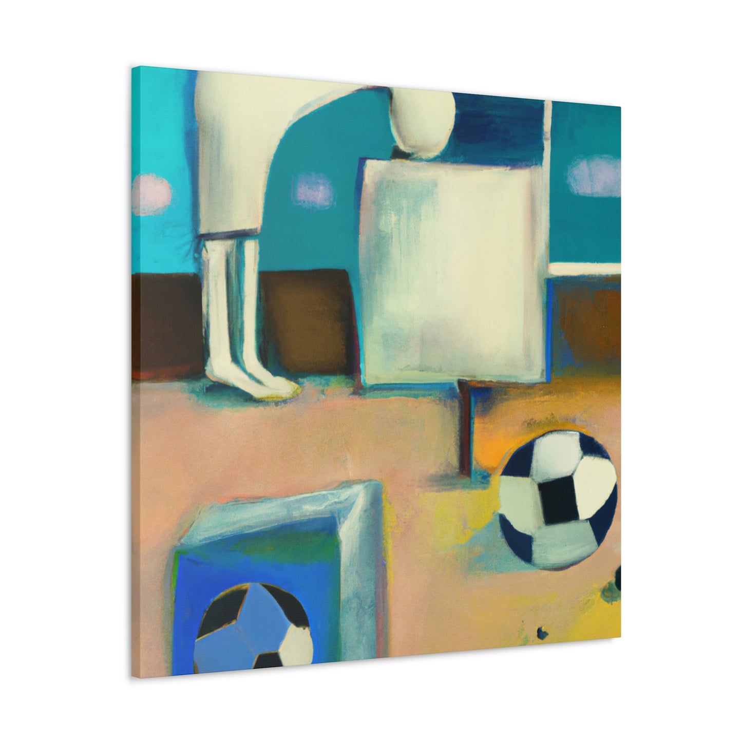 Football in Orbit - Canvas