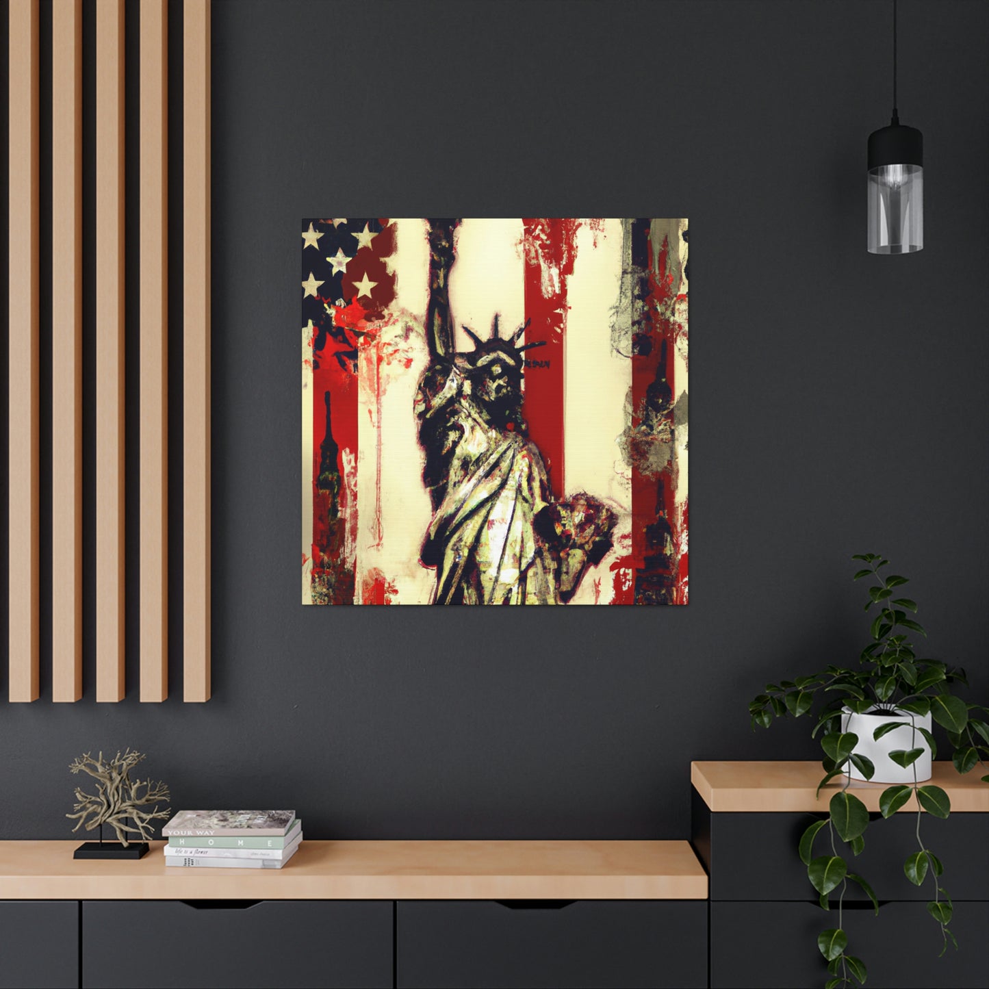 "Liberty Illuminating Freedom" - Canvas