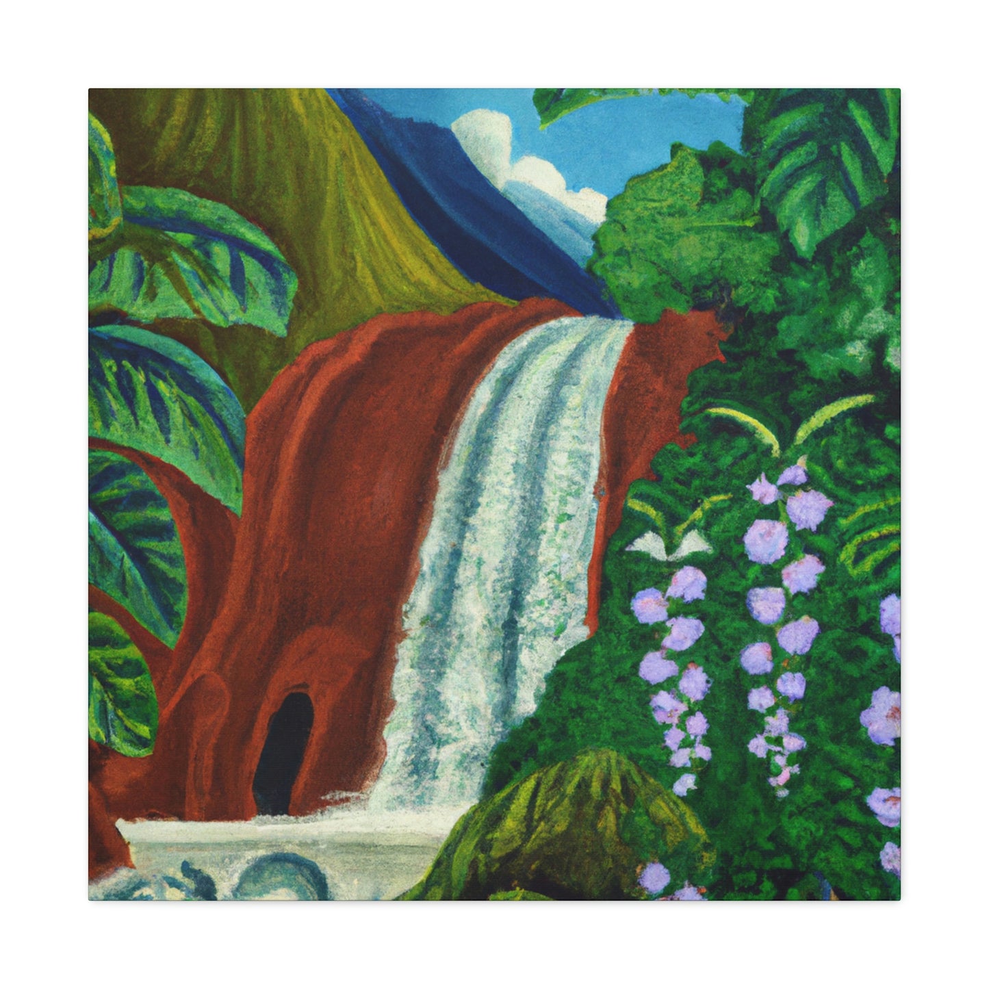 "The Waterfall's Music" - Canvas