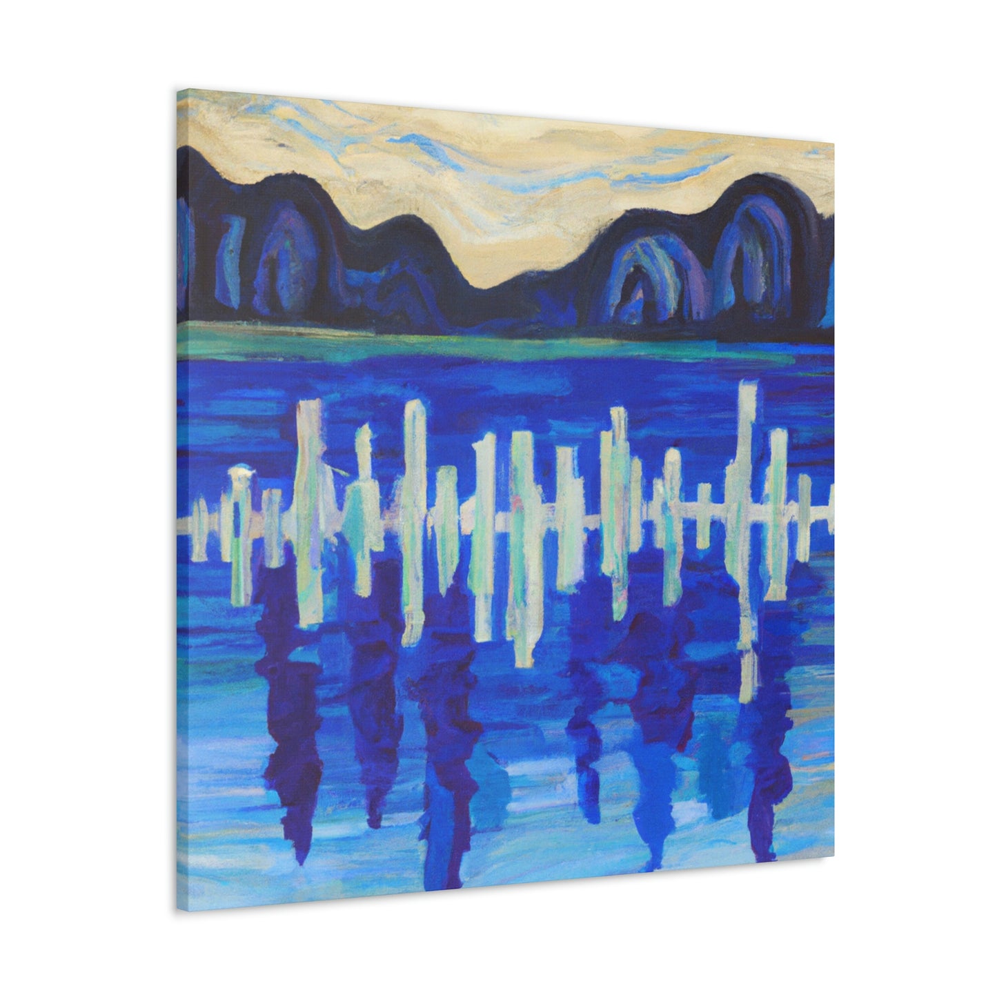 "Echoes of Music Waves" - Canvas