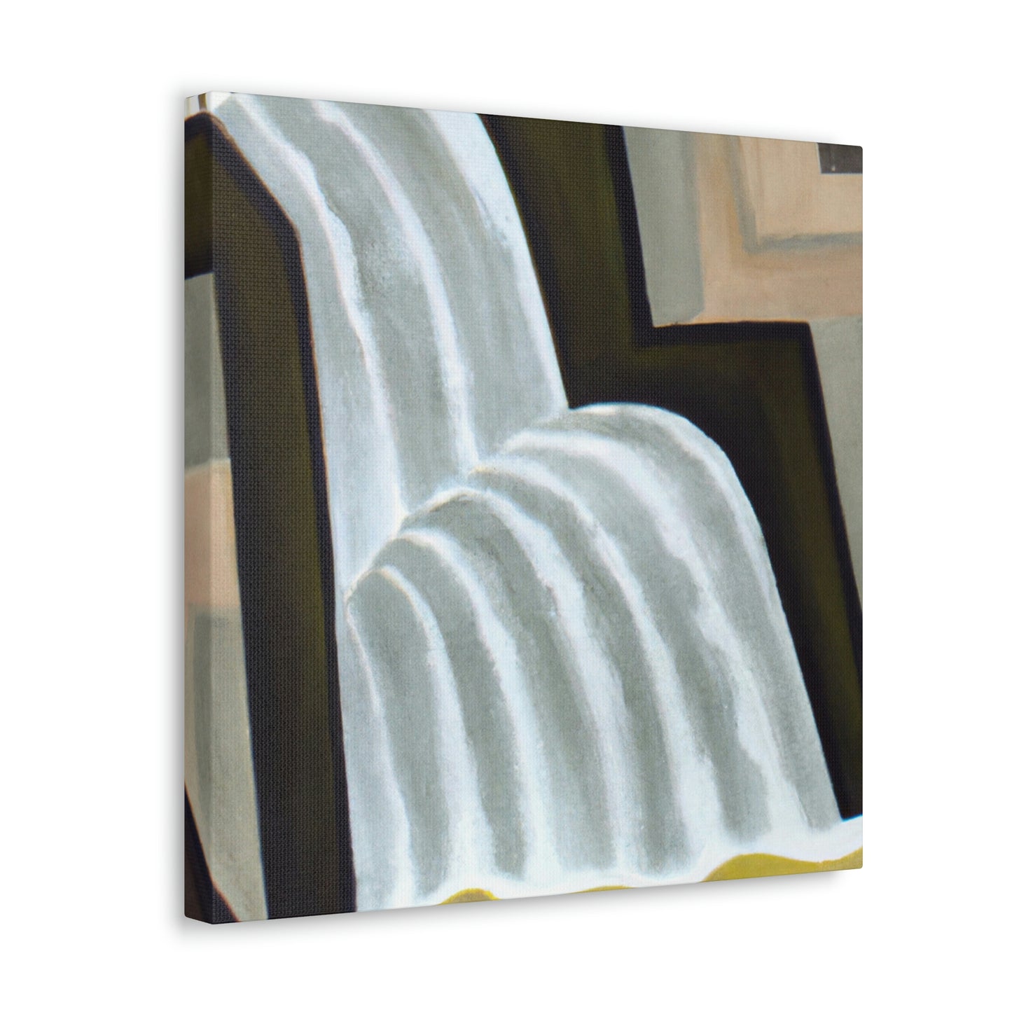 "Falling Water Reflection" - Canvas