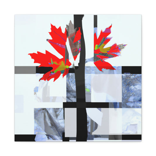 Maple Tree Expressionism - Canvas