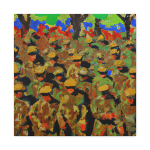 Camouflaged in Fauvism - Canvas