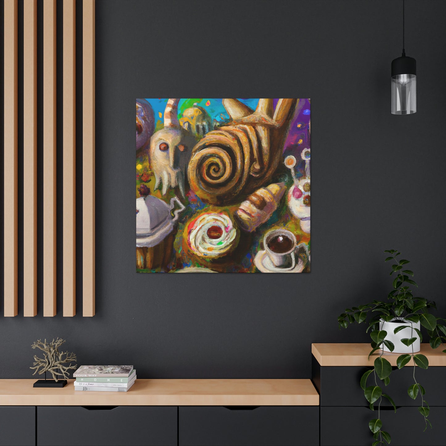 Sweet Dreams of Pastry - Canvas