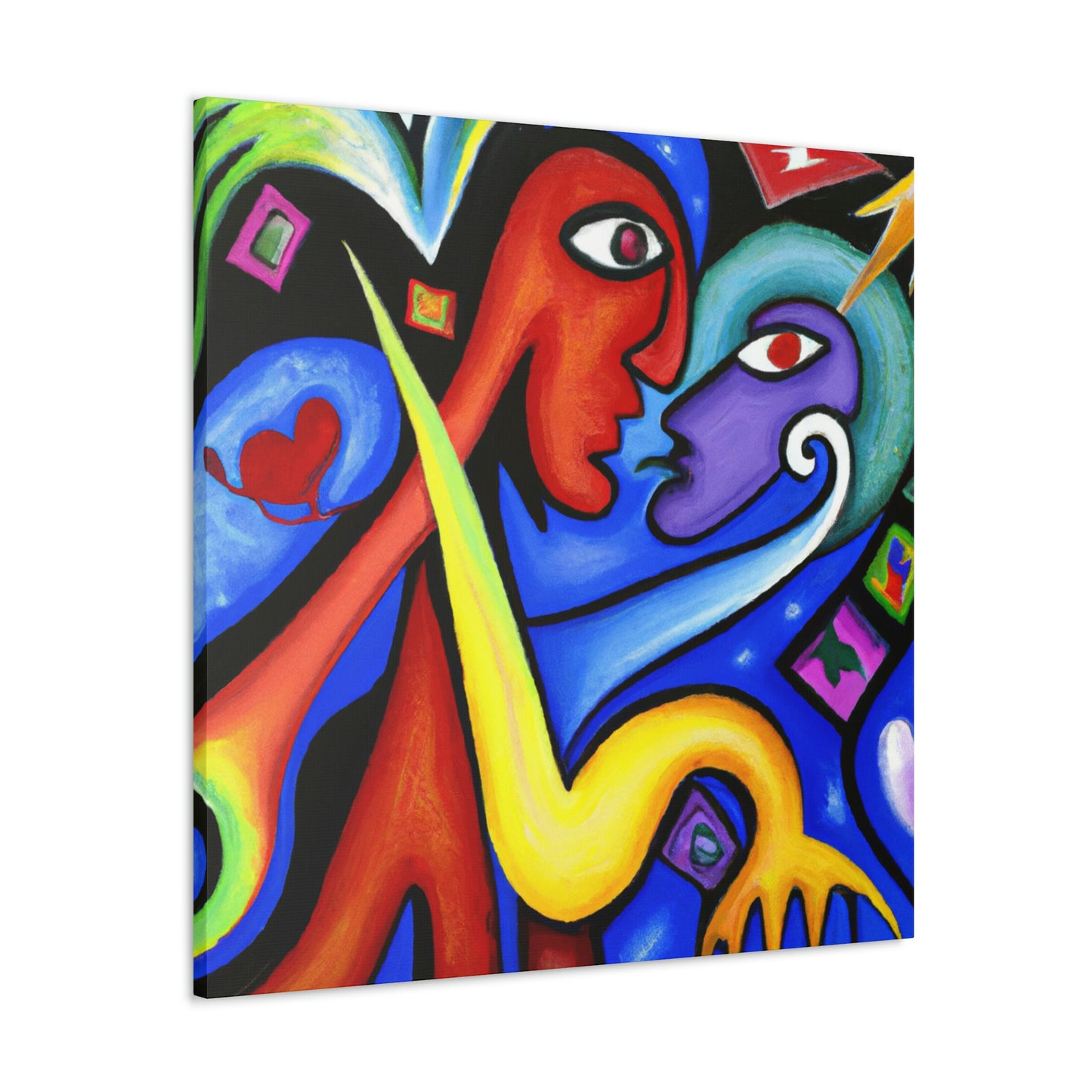 Love and Stars Unite - Canvas