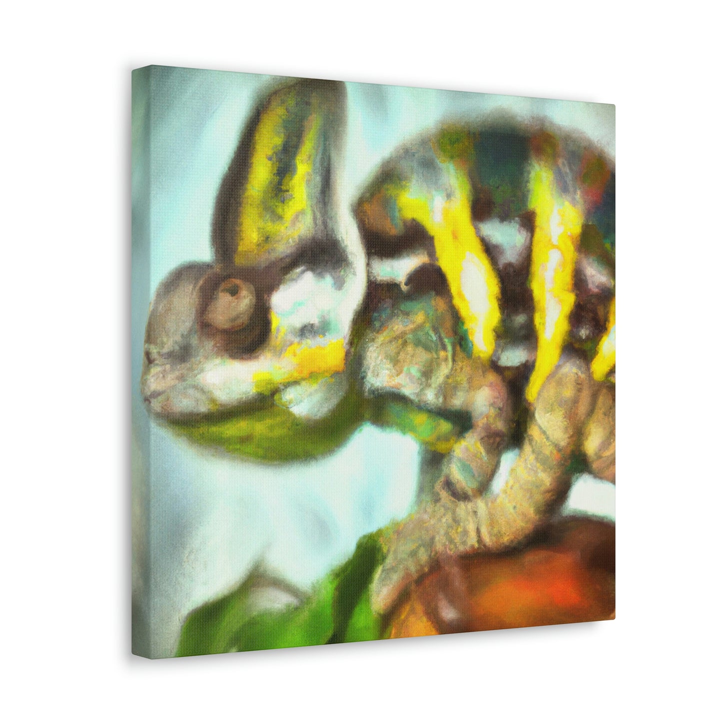 Veiled Chameleon Vision - Canvas