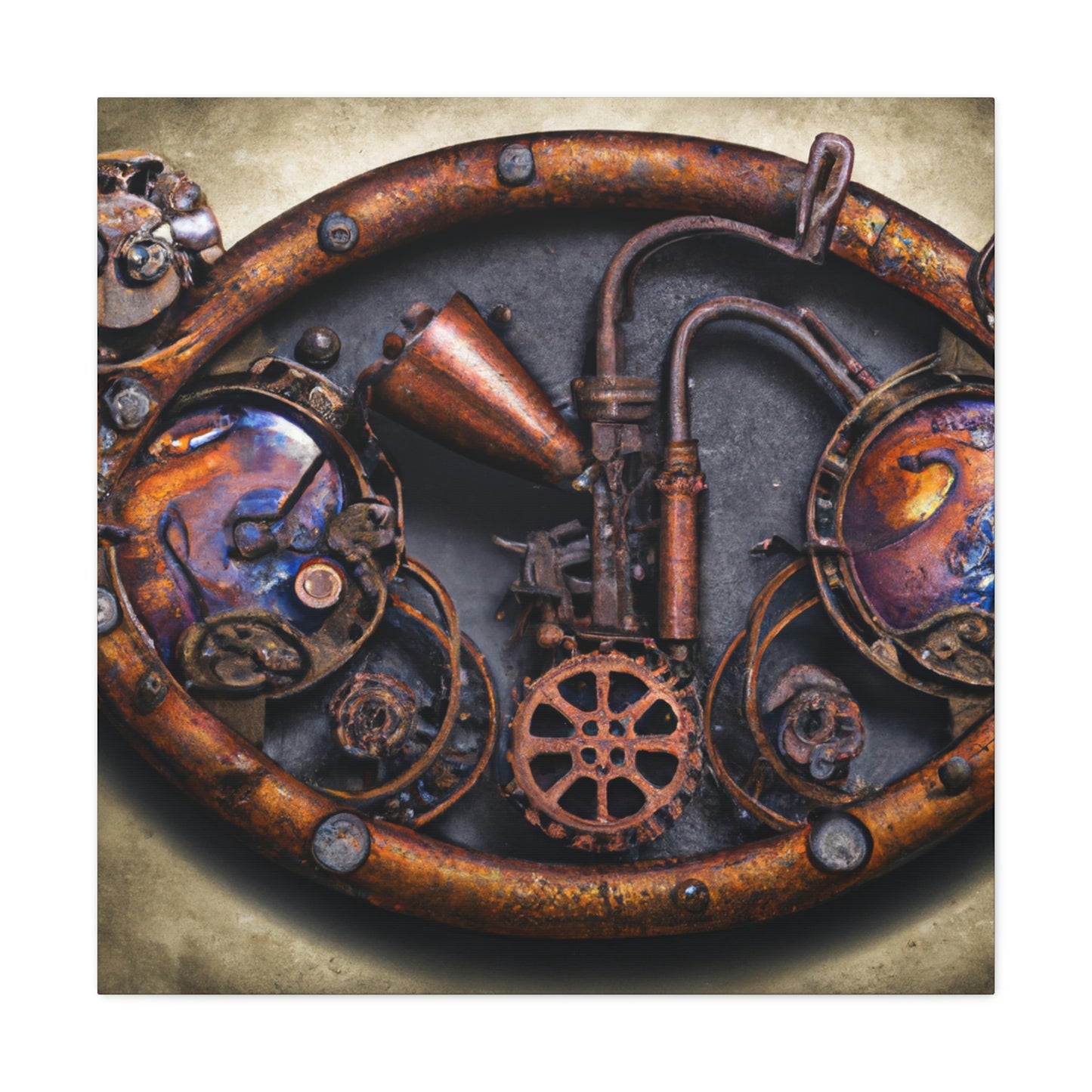 Clockwork Mechanical Majesty - Canvas