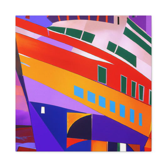 Ferry of the Roaring Twenties. - Canvas