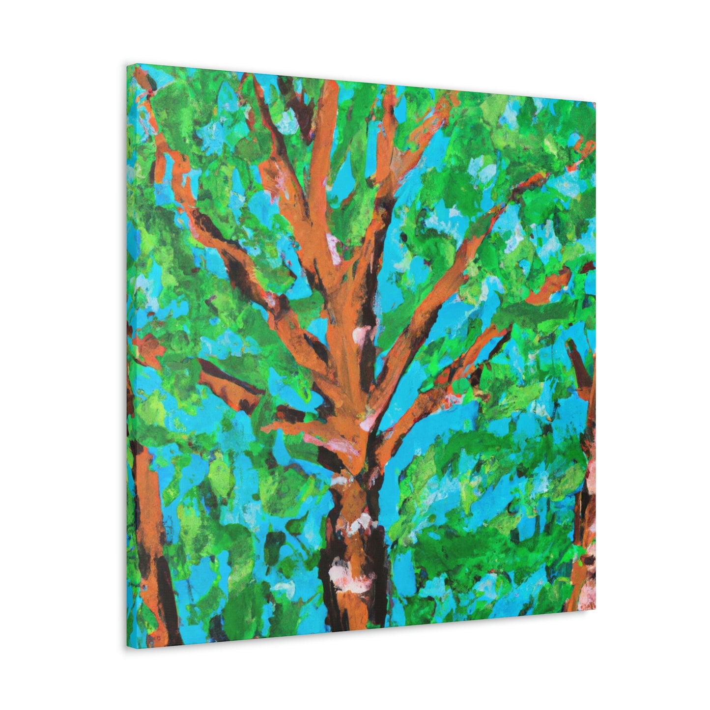 Beech Tree Expressionism - Canvas