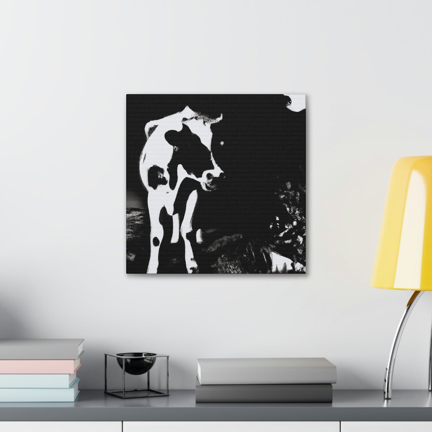 Milking the Contentment - Canvas