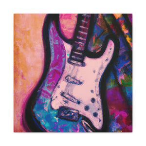 Fender in Abstract Form - Canvas