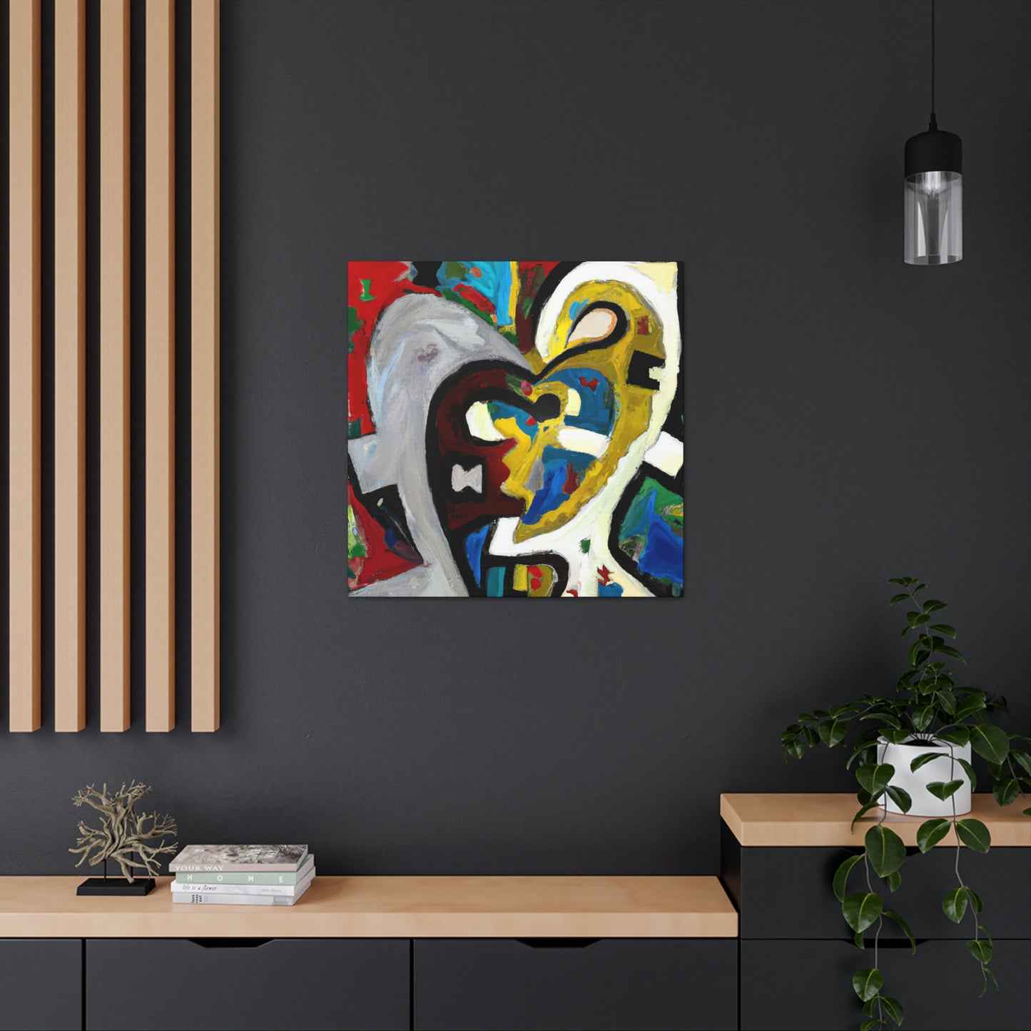 "Love-Locked” - Canvas