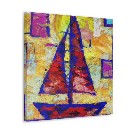 Sailboat on the Horizon - Canvas