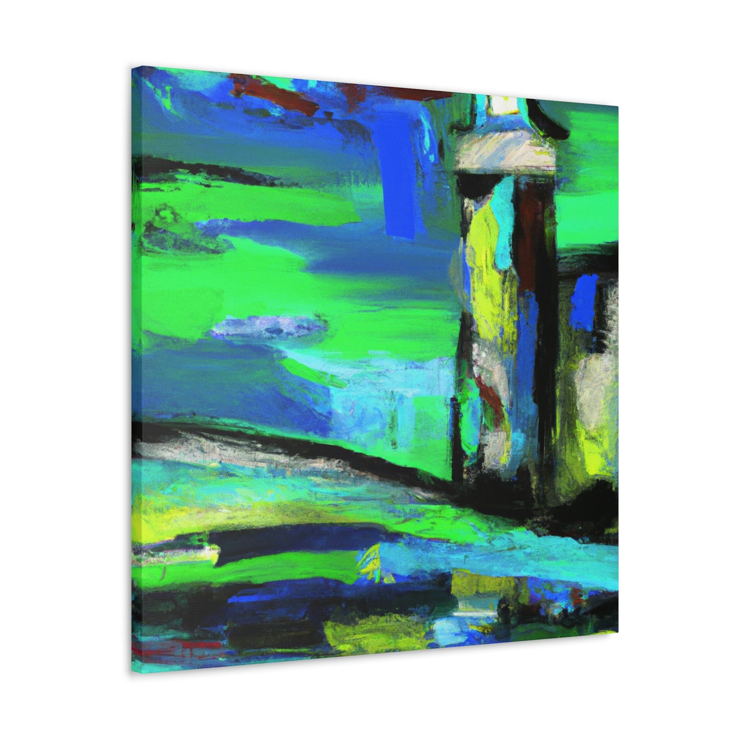 Lighthouse of Expressionism - Canvas