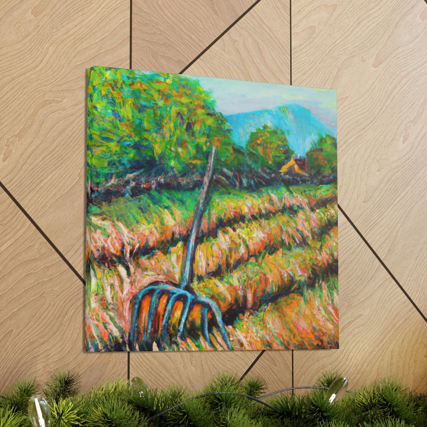 A Pitchfork Impression - Canvas