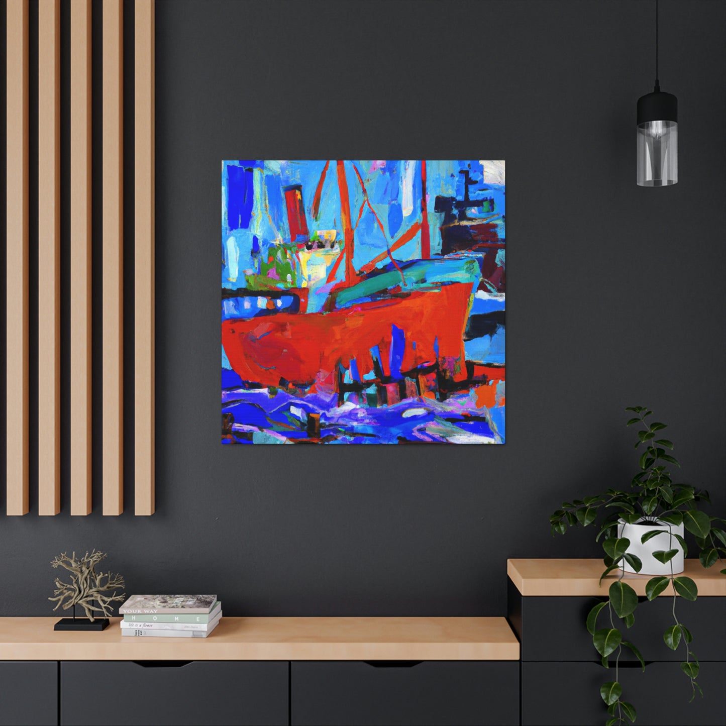 "Calm on the Sea" - Canvas