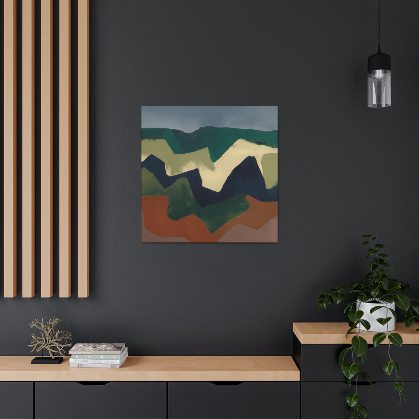 Mountain Majesty 1933 - Canvas