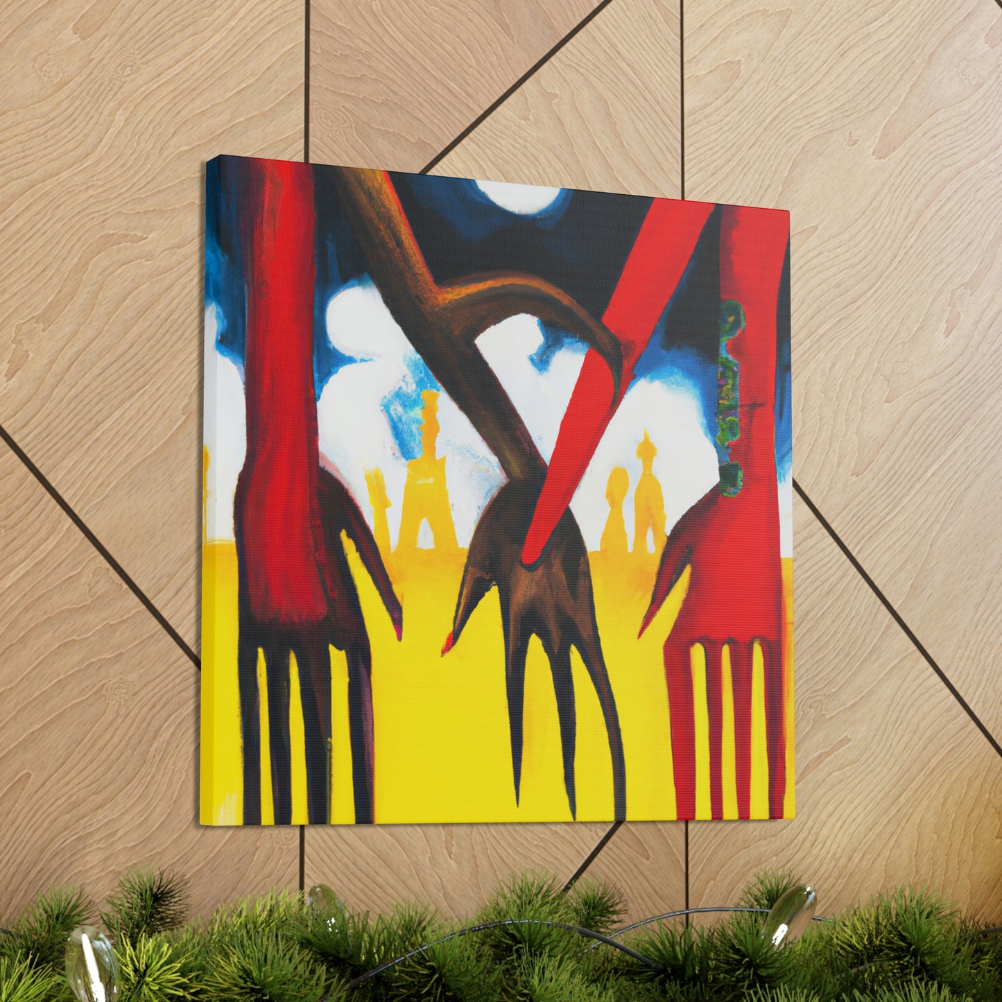 Unity in Hands Hold - Canvas