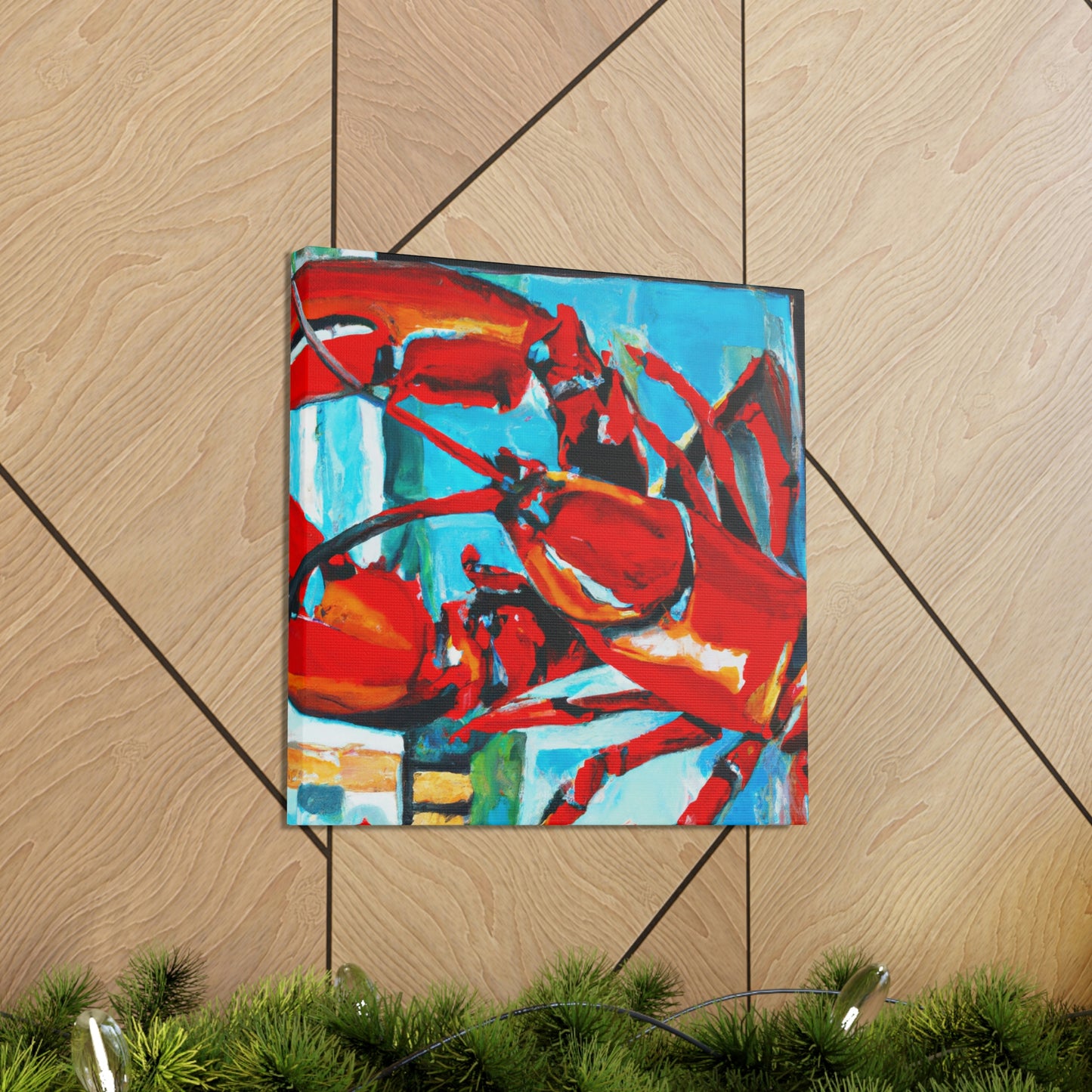 Lobster in Magnificence - Canvas