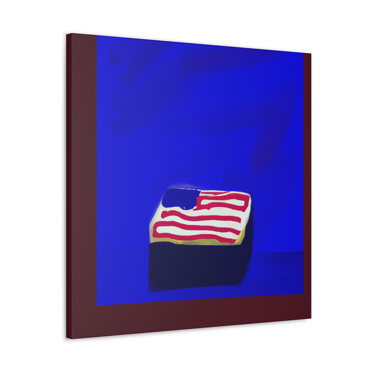 Red, White, Blue. - Canvas