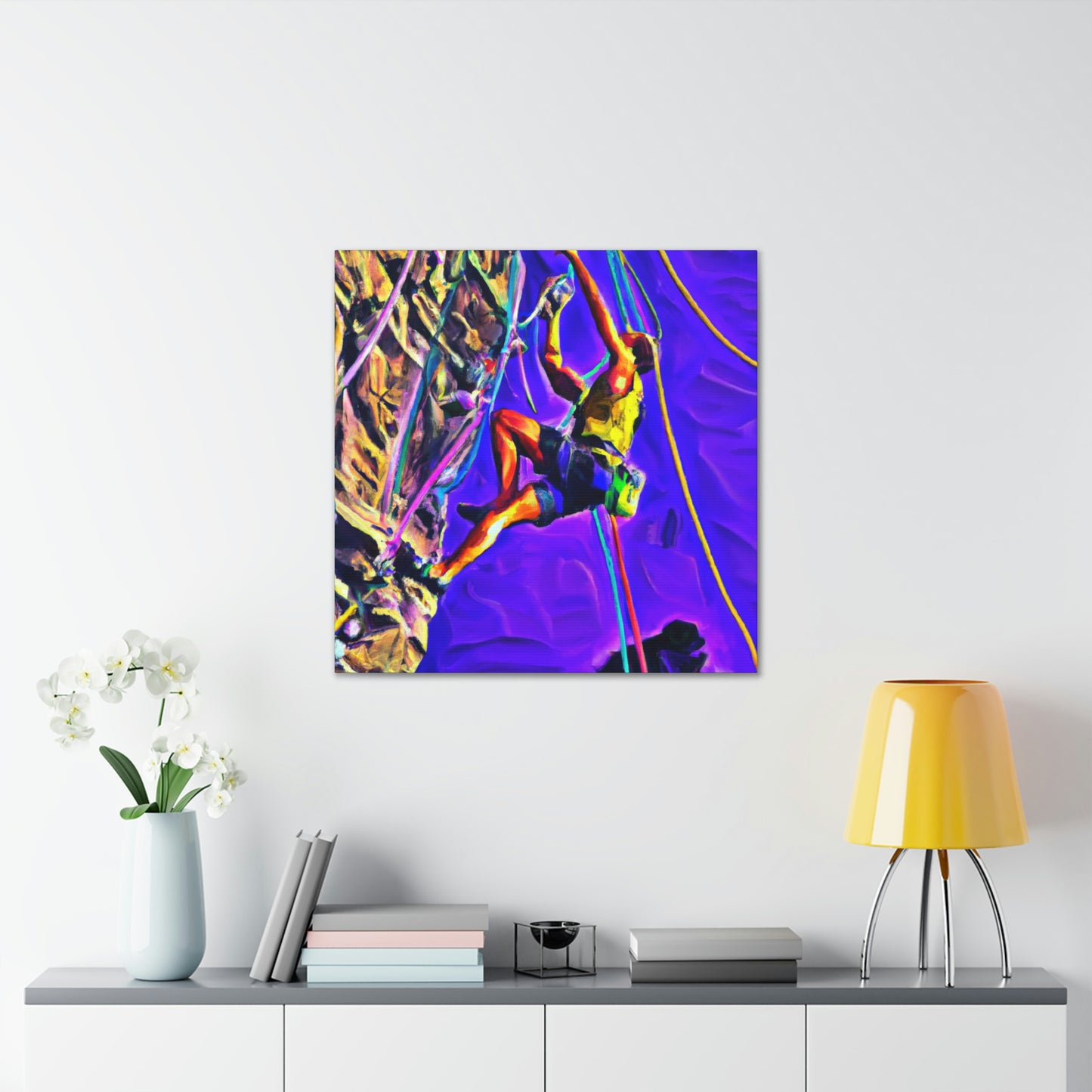 Rock On Climbers! - Canvas