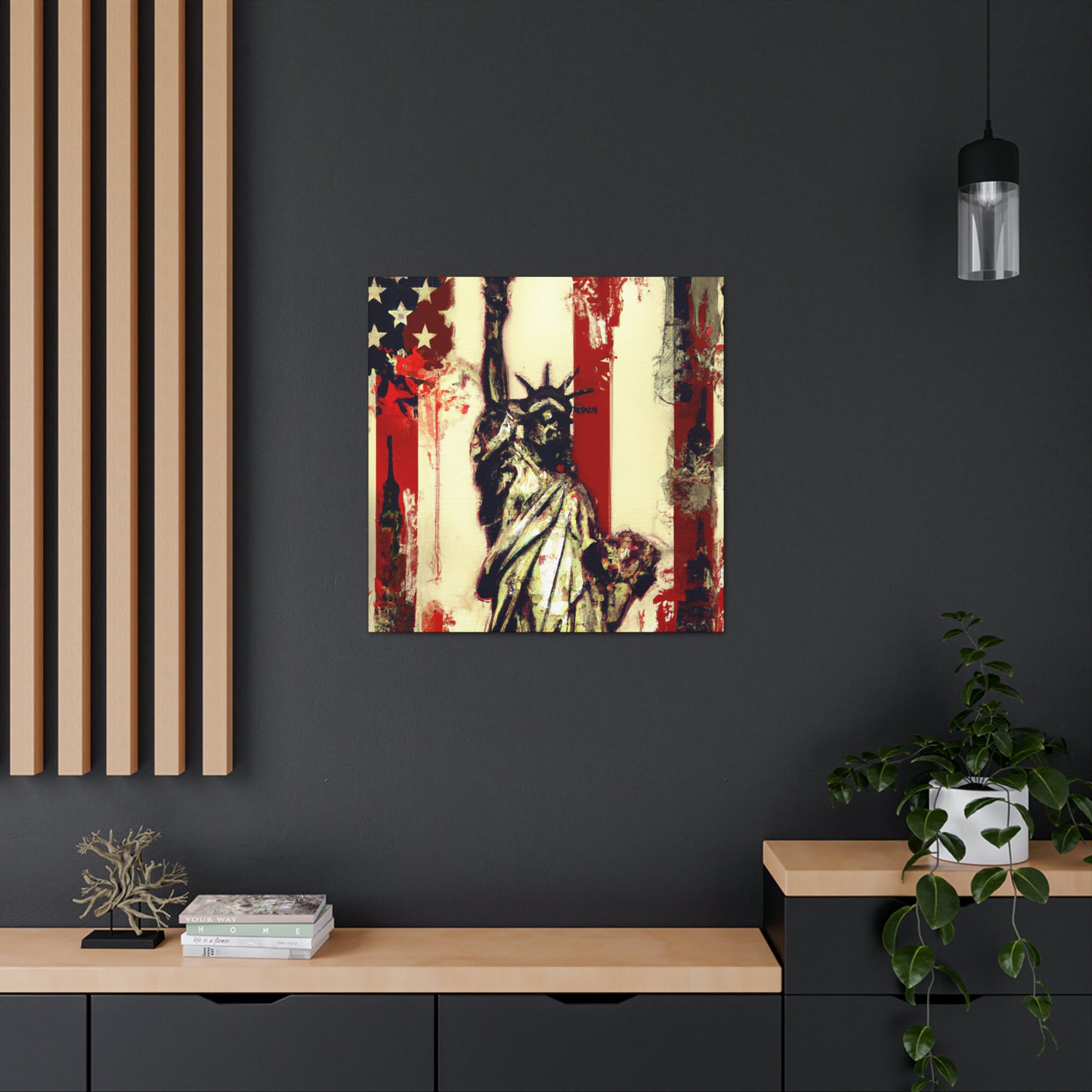 "Liberty Illuminating Freedom" - Canvas