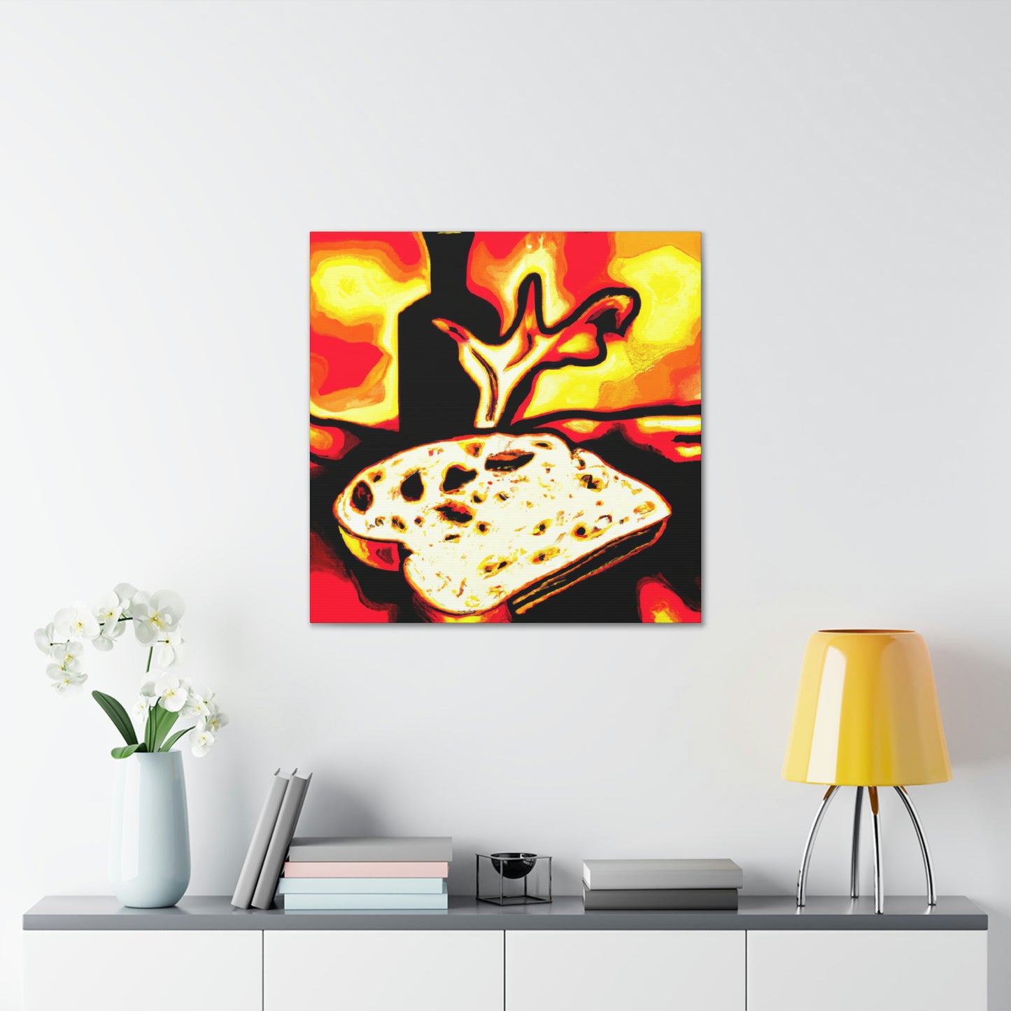 "Bread in Pop Style" - Canvas