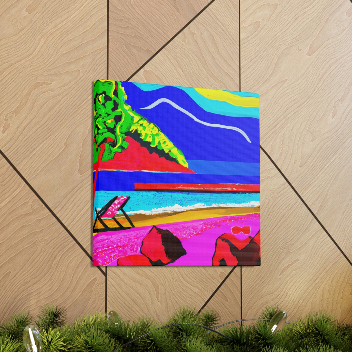 "Fauve Beach Colours" - Canvas