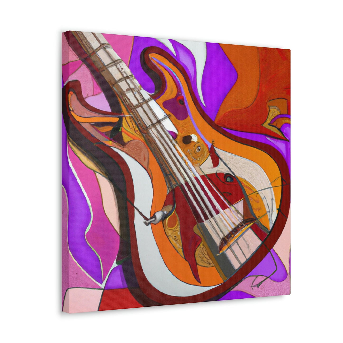 "Guitar Bass Groove". - Canvas