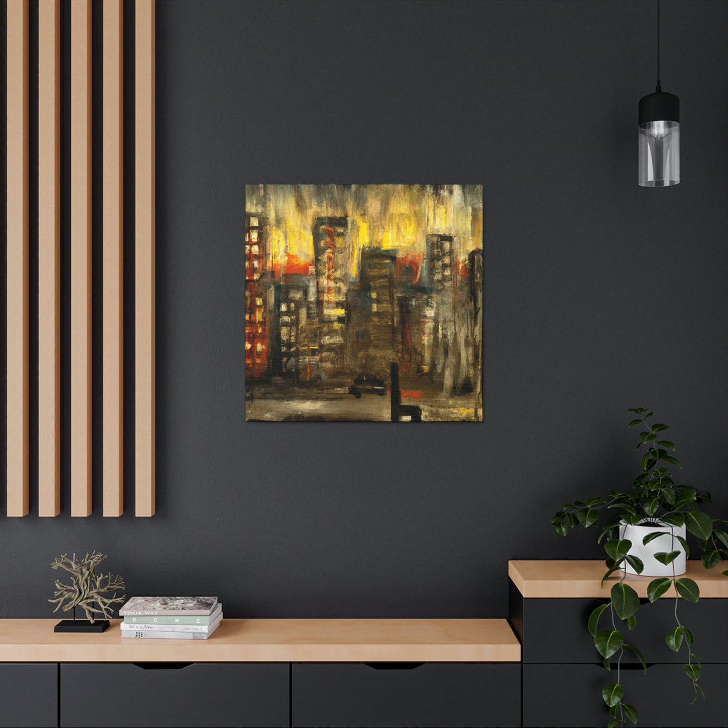 "Urban Brutal Visions" - Canvas