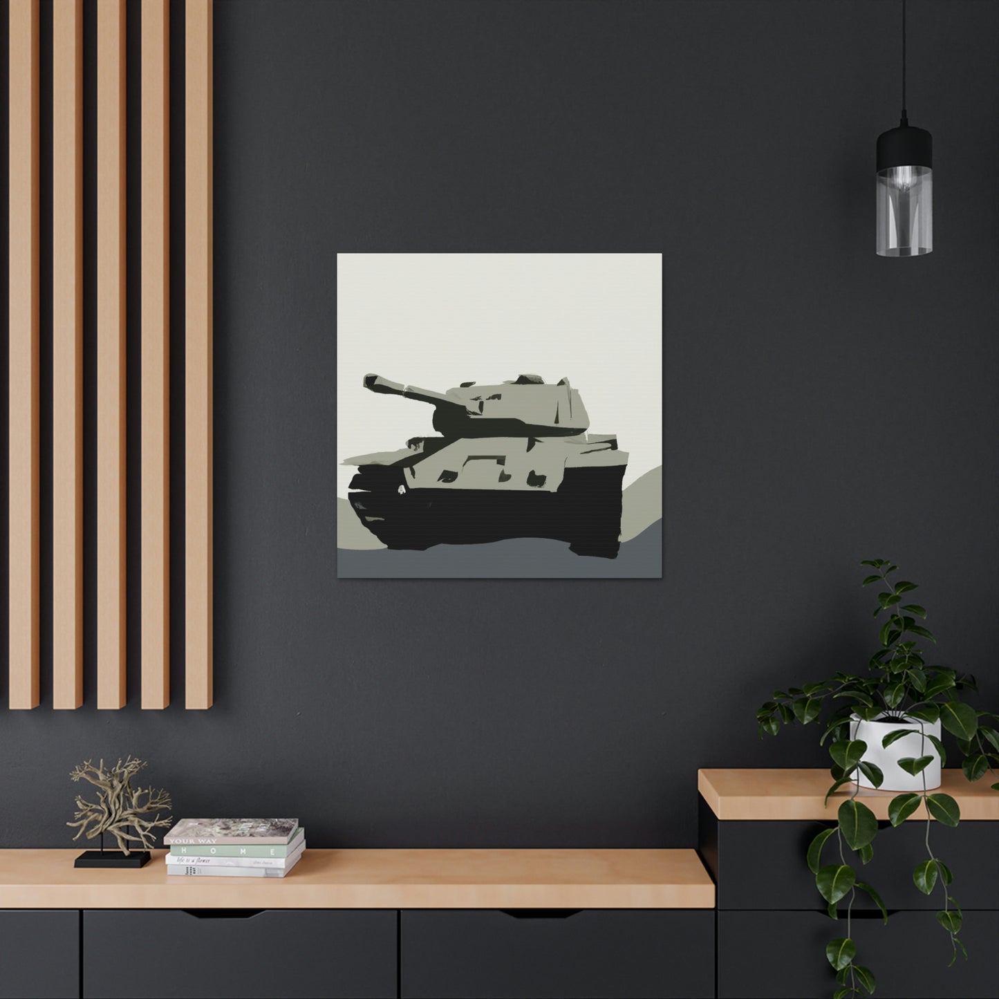 "Tank of Simplicity" - Canvas