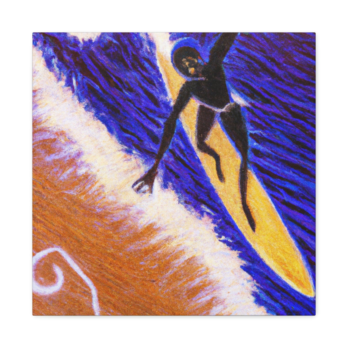 Surfing in Dreamsscape - Canvas