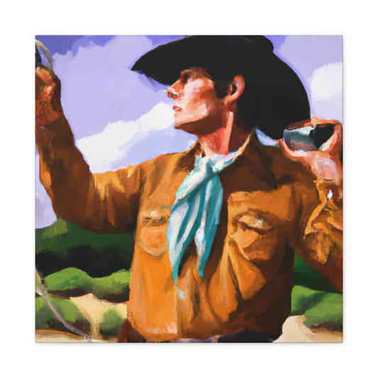 Ranch Hand Monumental Painting - Canvas