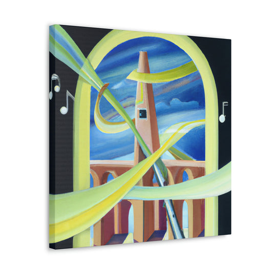 "Flute Player's Refrain" - Canvas