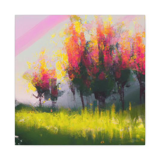 Dancing Light Gazes - Canvas