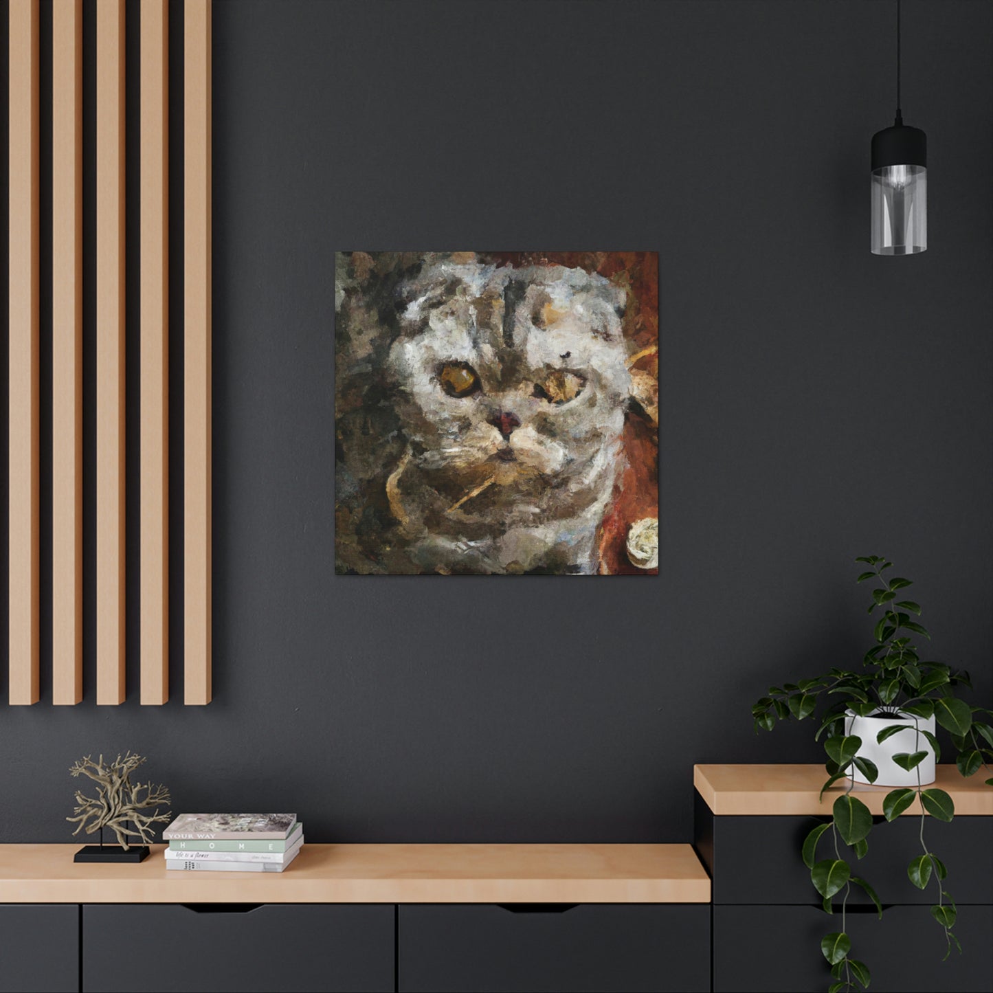 "Feline Soul Inspiration" - Canvas