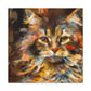 "Maine Coon Impressionism" - Canvas