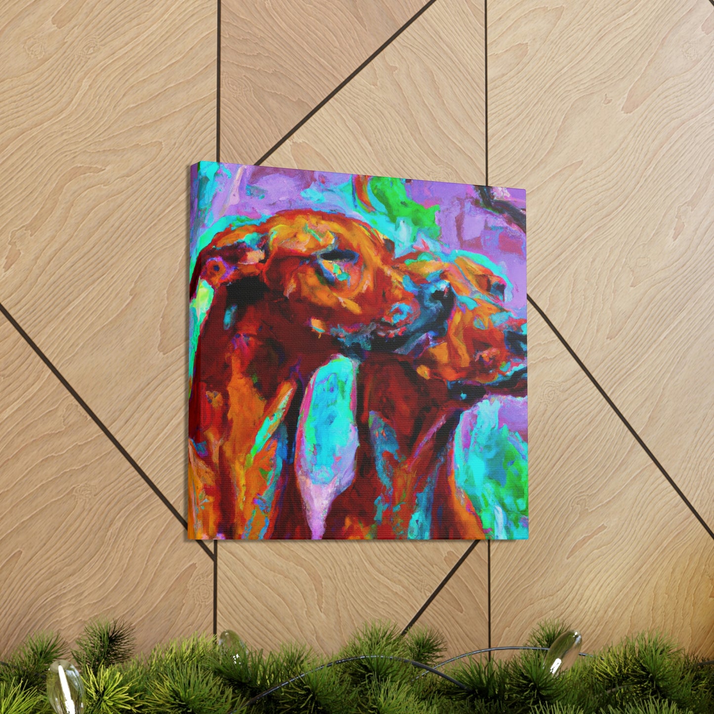 Rhodesian Ridgeback Reflection - Canvas