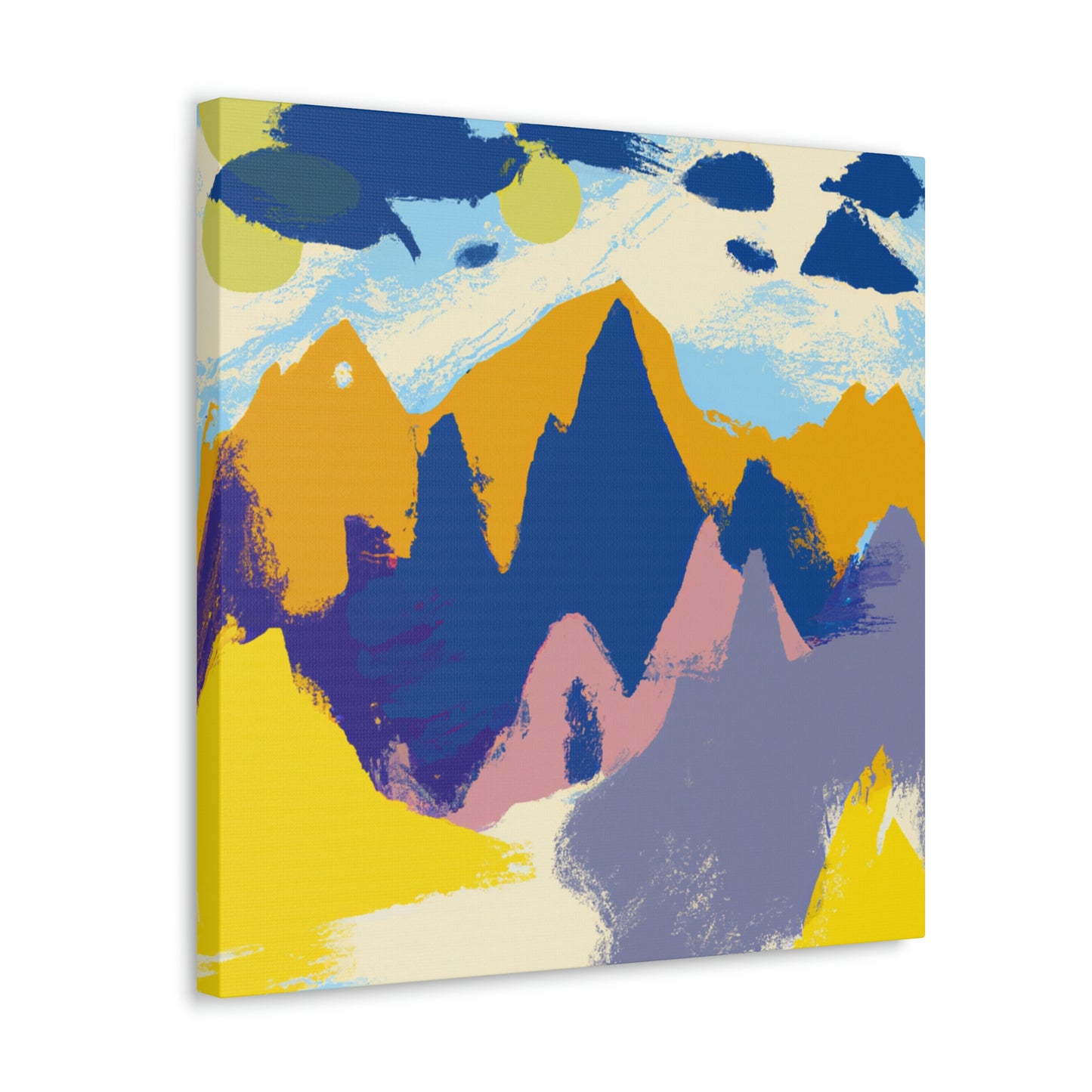 Majestic Mountain Vistas - Canvas