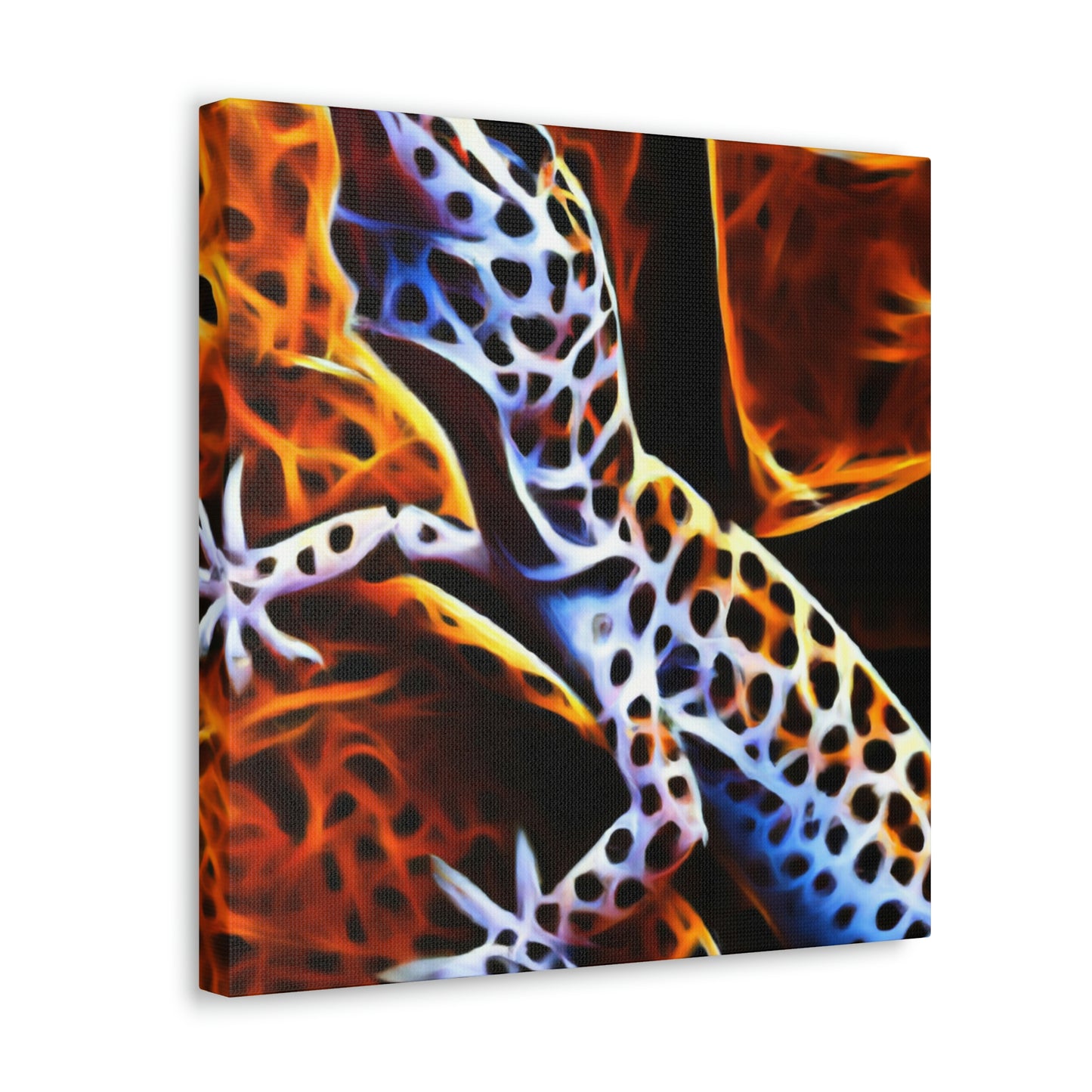 Leopard Gecko Reflection - Canvas