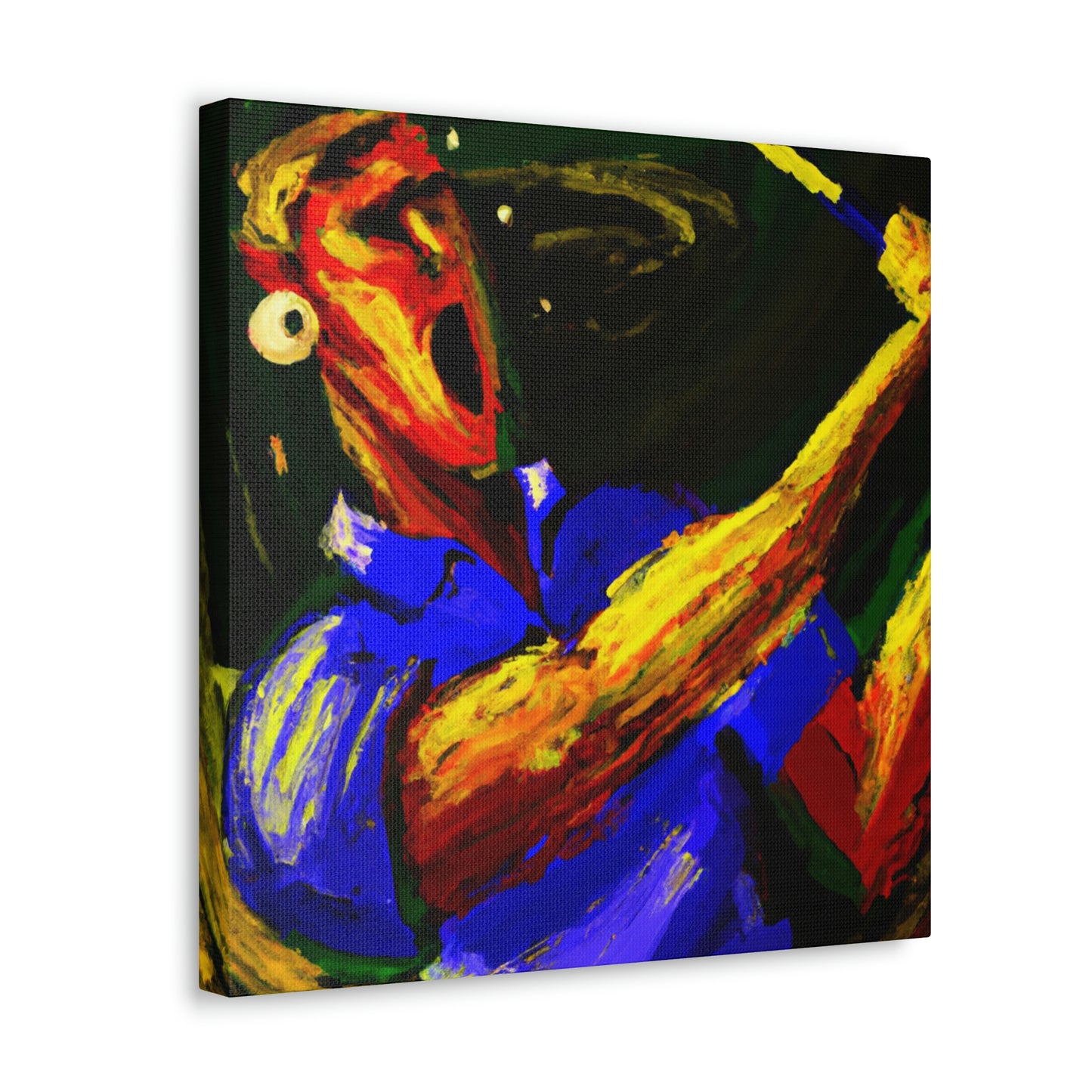 Golfers in Expressionism - Canvas