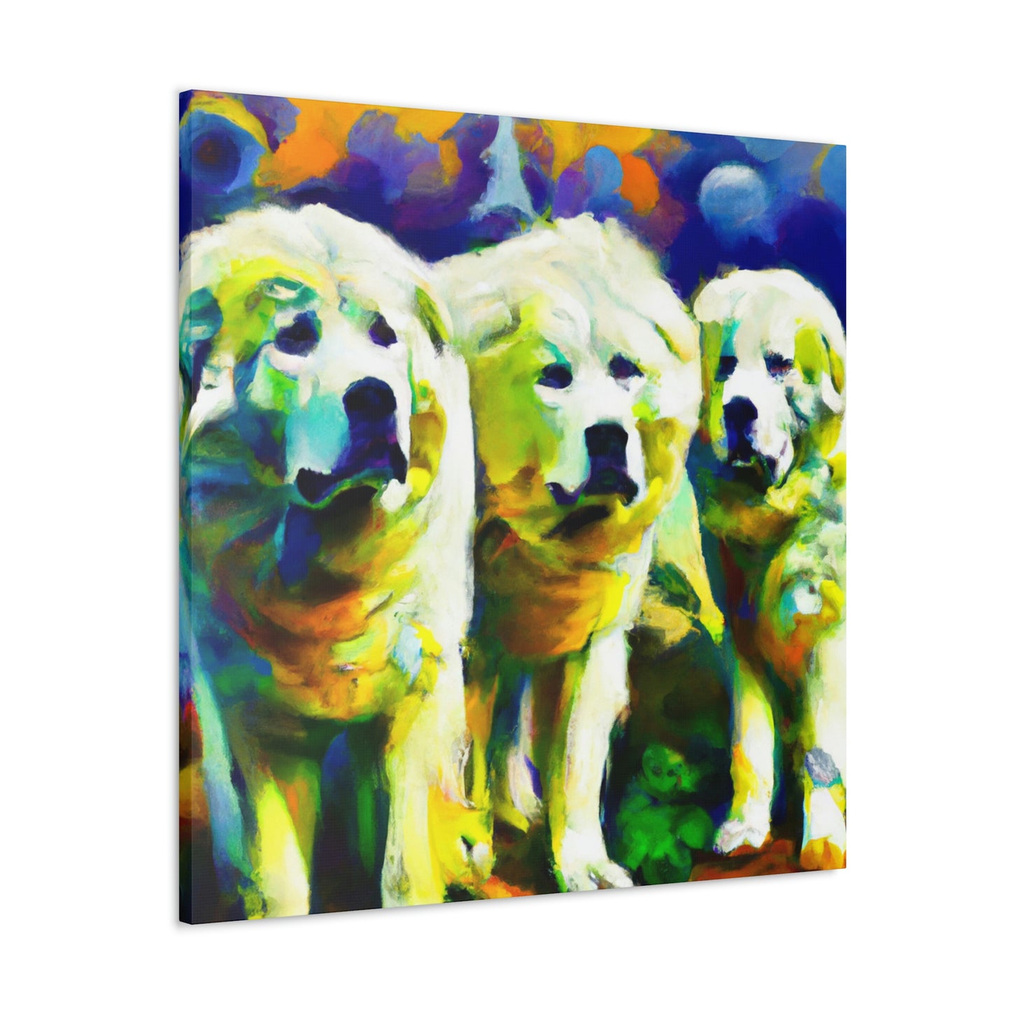 Great Pyrenees Mystery - Canvas