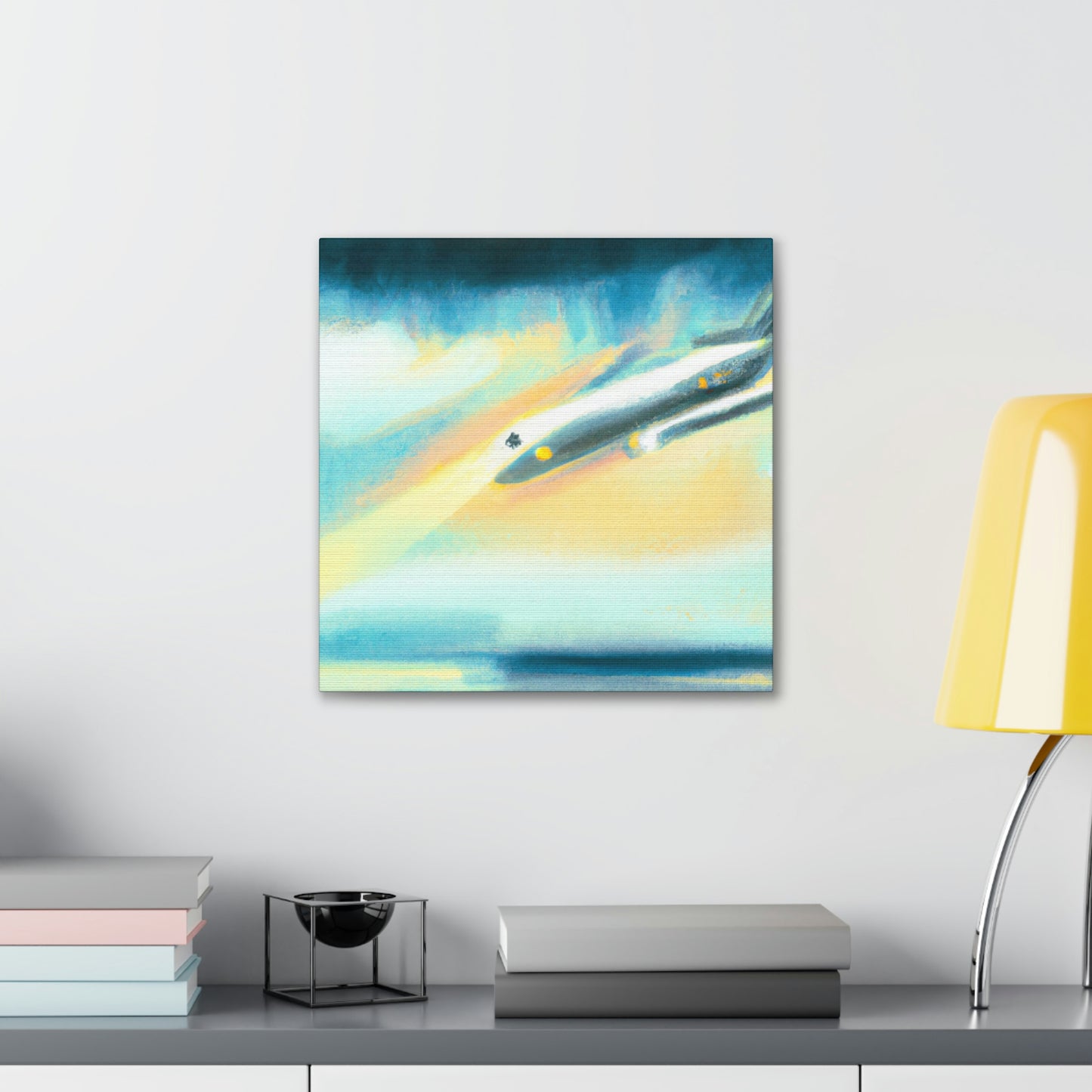 "Flight in Simplicity" - Canvas