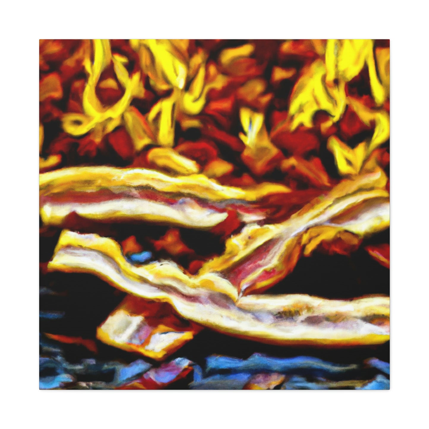 Bacon in Abstract Form - Canvas