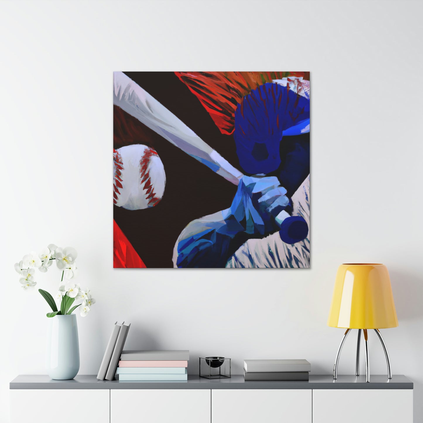 Baseball As Artwork - Canvas