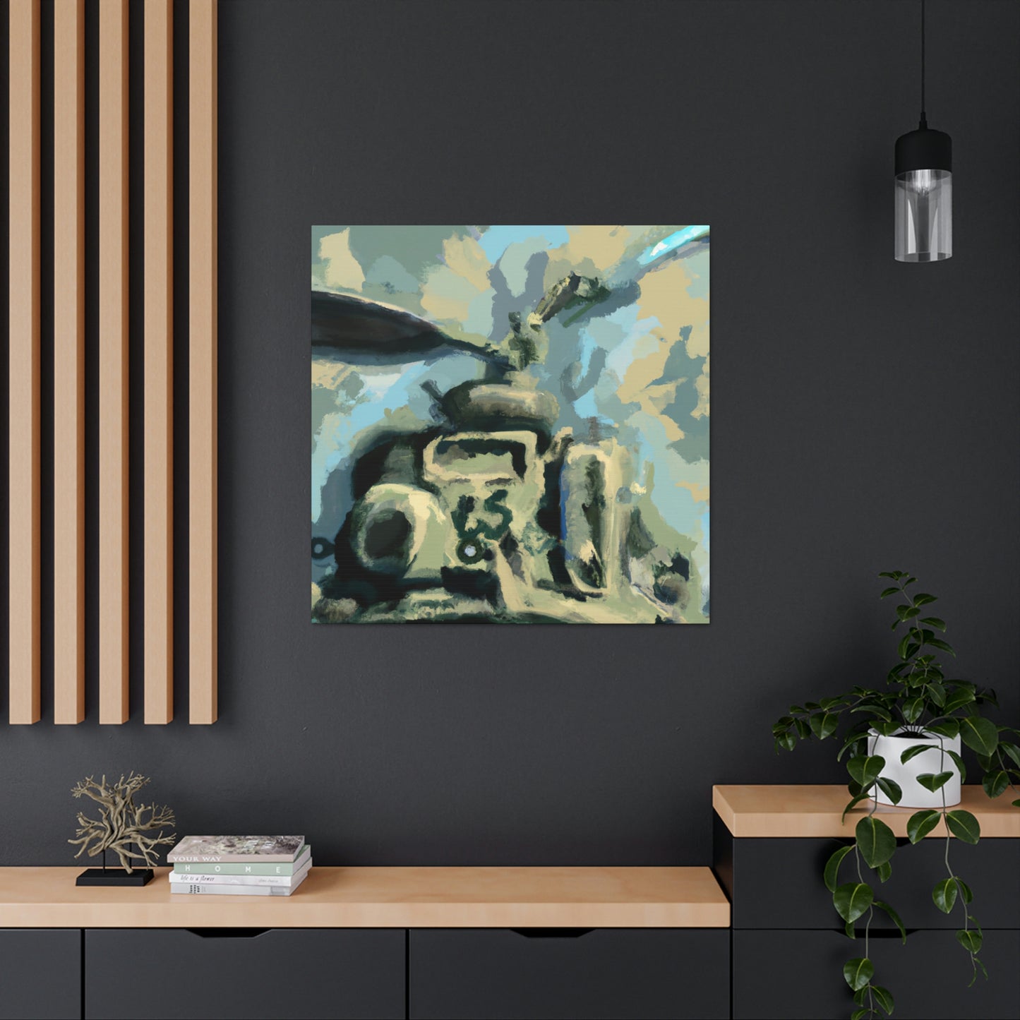 Seabee Abstract Triumph - Canvas